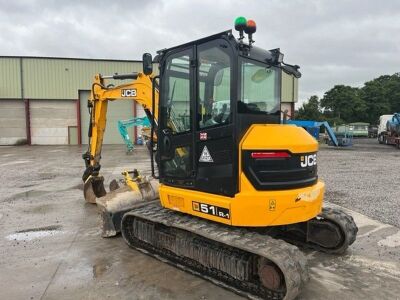 2018 JCB 51R-1 Excavator  - 2