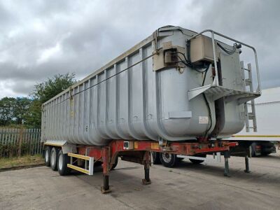 2003 Fruehauf Triaxle Alloy Body Tipping Trailer - 2