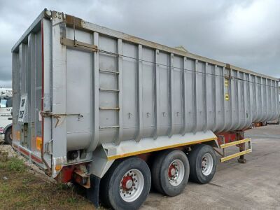 2003 Fruehauf Triaxle Alloy Body Tipping Trailer - 3