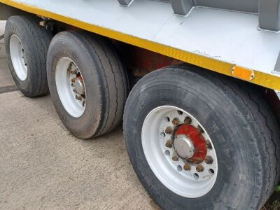 2003 Fruehauf Triaxle Alloy Body Tipping Trailer - 10