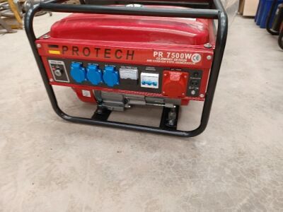 New & Unused Protech PR7500 Generator