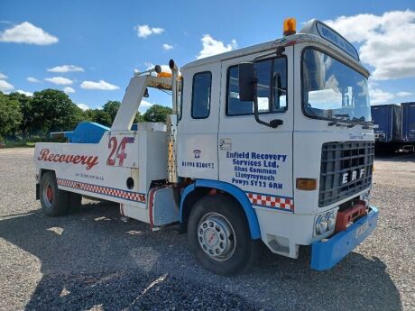 1979 ERF B Series 4x2 Heavy Underlift Recovery Vehicle