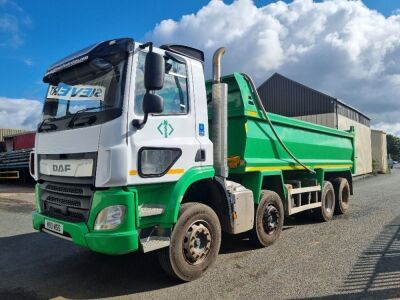 2018 DAF CF450 8x4 Steel Body Tipper