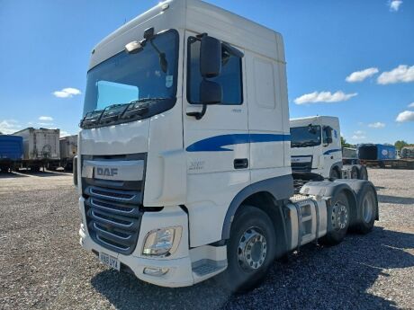 2016 DAF XF460 Space Cab 6x2 Midlift Tractor Unit