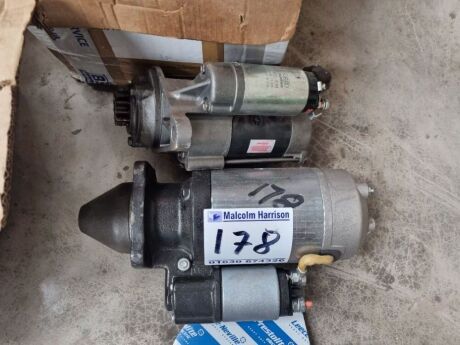 2x Unused Starter Motor