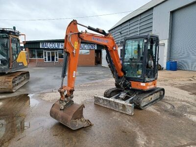 2018 Hitachi ZX33U-5A CLR Mini Digger