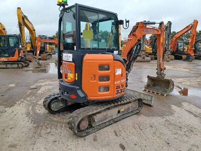 2018 Hitachi ZX33U-5A CLR Mini Digger - 3