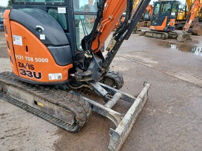 2018 Hitachi ZX33U-5A CLR Mini Digger - 5