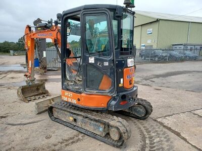 2018 Hitachi ZX33U-5A CLR Mini Digger - 4