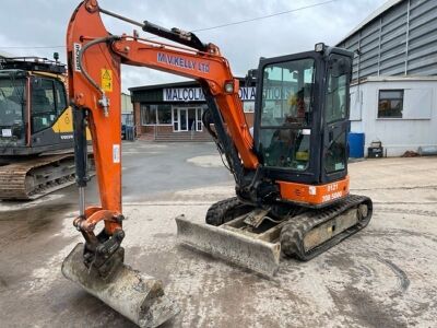 2018 Hitachi ZX33U-5A CLR Mini Digger