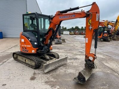 2018 Hitachi ZX33U-5A CLR Mini Digger - 2