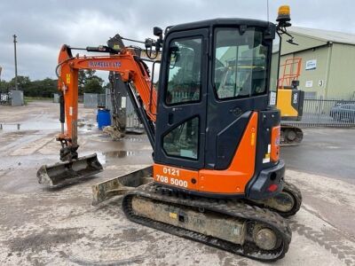 2018 Hitachi ZX33U-5A CLR Mini Digger - 4