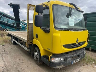 2013 Renault Midlum 180 Dxi 4x2 Rigid Flat