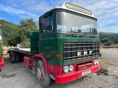 1980 ERF 4x2 Beaver Tail Flat Rigid - 2