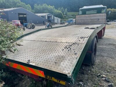 1980 ERF 4x2 Beaver Tail Flat Rigid - 10