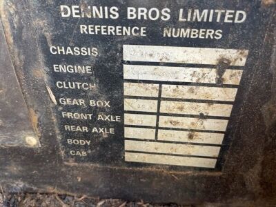 1971 Dennis DB15 4x2 Dropside Tipper - 13