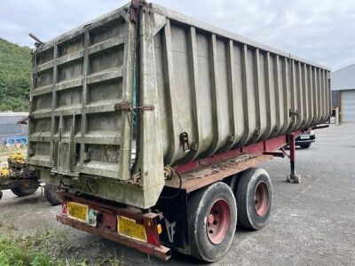 1979 Crane Fruehauf Tandem Axle Alloy Tipping Trailer - 9