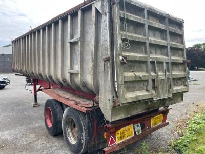 1979 Crane Fruehauf Tandem Axle Alloy Tipping Trailer - 10