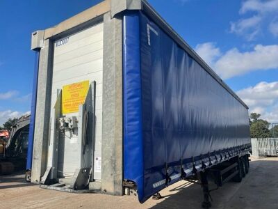 2010 Schmitz Triaxle Curtainside Trailer - 2