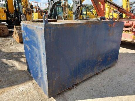 2000ltr Steel Bunded Fuel Tank