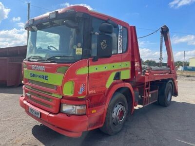 2009 Scania P230 4x2 Skip Loader - 2