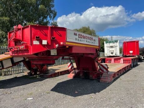 2001 Faymonville STBZ 4VA 4 Axle Extendable Drop Neck Low Loader 