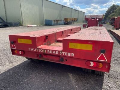 2001 Faymonville STBZ 4VA 4 Axle Extendable Drop Neck Low Loader  - 3