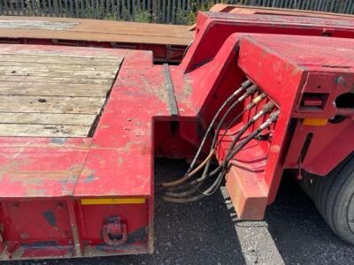 2001 Faymonville STBZ 4VA 4 Axle Extendable Drop Neck Low Loader  - 21