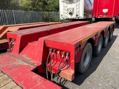 2001 Faymonville STBZ 4VA 4 Axle Extendable Drop Neck Low Loader  - 23