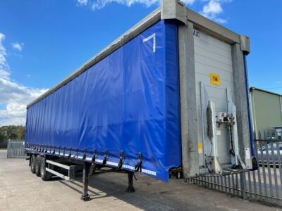 2010 Schmitz Triaxle Curtainside Trailer - 2