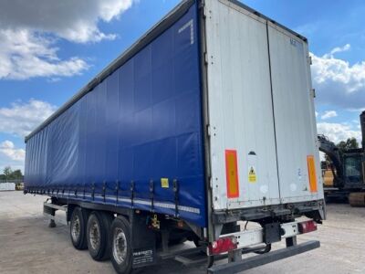 2010 Schmitz Triaxle Curtainside Trailer - 4