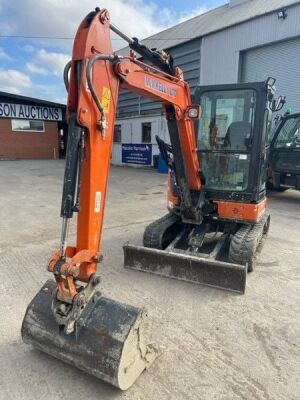 2018 Hitachi ZX33U-5A CLR Mini Digger - 2