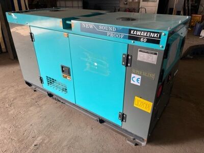 2022 Kawakenki KK60-III-SSS 60 KVa Diesel Generator