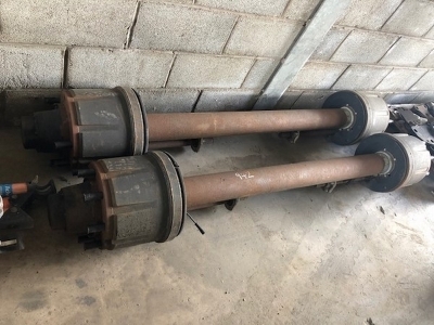 2 x ROR Drum Brake Axles