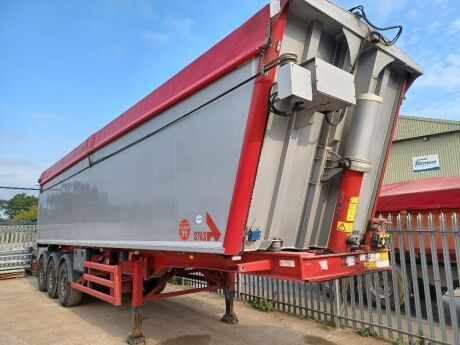 2014 STAS Triaxle Alloy Tipping Trailer