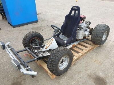 Petrol Electric Start Go Cart 