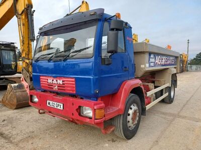 2002 MAN 18.225 4x2 Alloy Body Tipper 