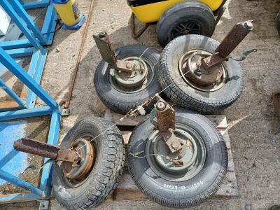 4 x Trailer Wheels