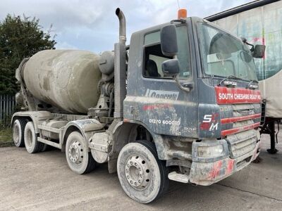 2007 DAF 75-360. 8x4 Concrete Mixer