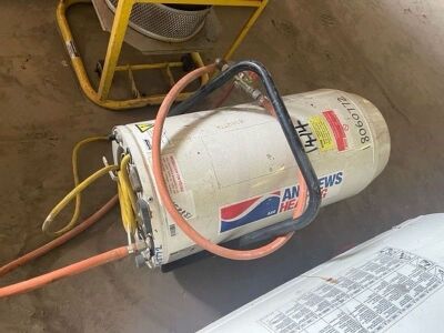 Andrews Gas Fired Space Heater - 2