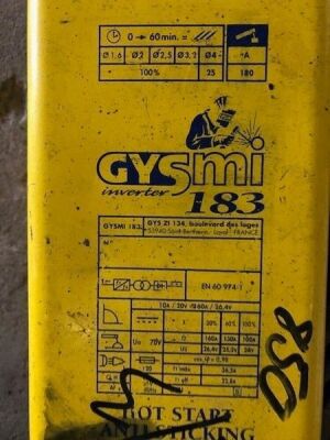 Gysmi 183 Inverter Welder - 3