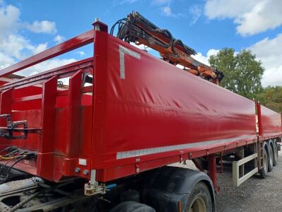 2010 Montracon Triaxle Brick Crane Trailer - 14