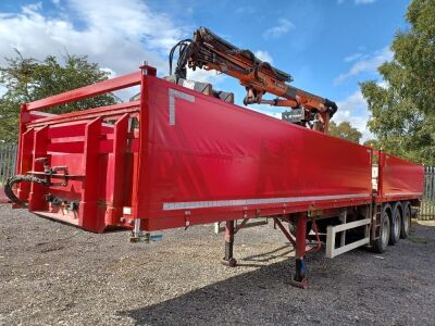 2010 Montracon Triaxle Brick Crane Trailer - 17