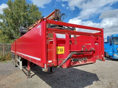 2010 Montracon Triaxle Brick Crane Trailer - 18