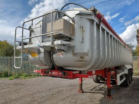 2013 Fruehauf Alloy Body Tipping Trailer