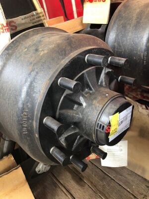 Trailer Set of 3 Unused SAF Drum Brake Axles - 2