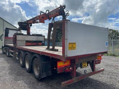 2008 M&G Triaxle Brick Crane Trailer - 2