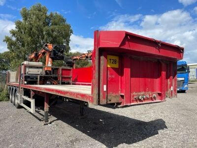 2008 M&G Triaxle Brick Crane Trailer - 3