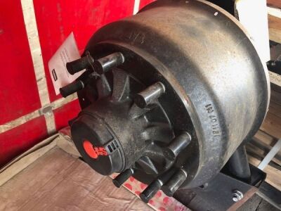 Trailer Set of 3 Unused SAF Drum Brake Axles - 7