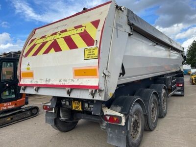 2015 Stas Triaxle Bathtub Alloy Tipping Trailer - 4